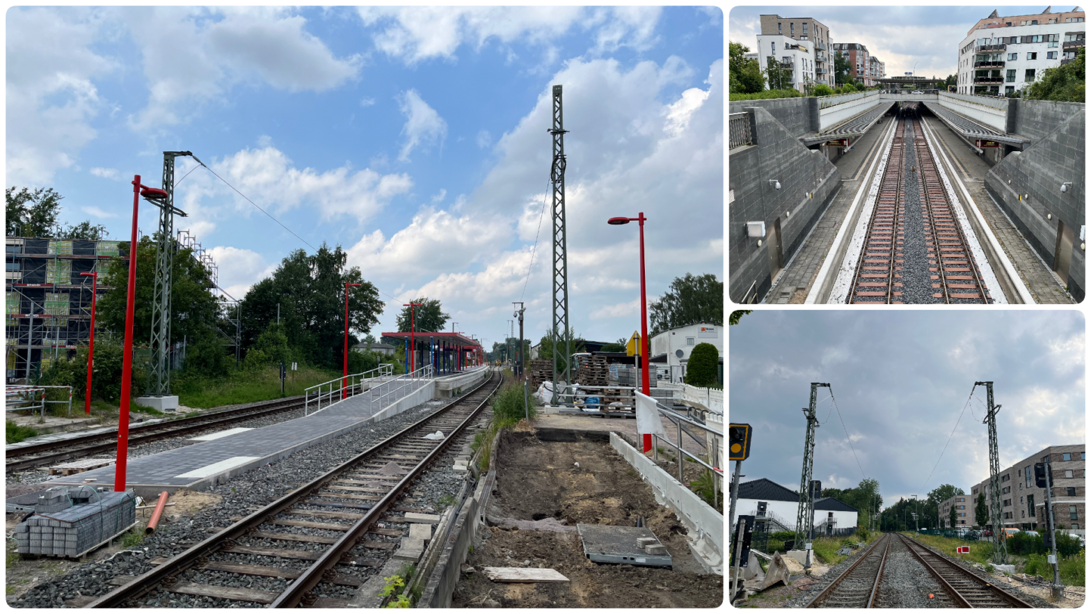 S5 nach Kaltenkirchen: Baustellenbericht 22.06.2024